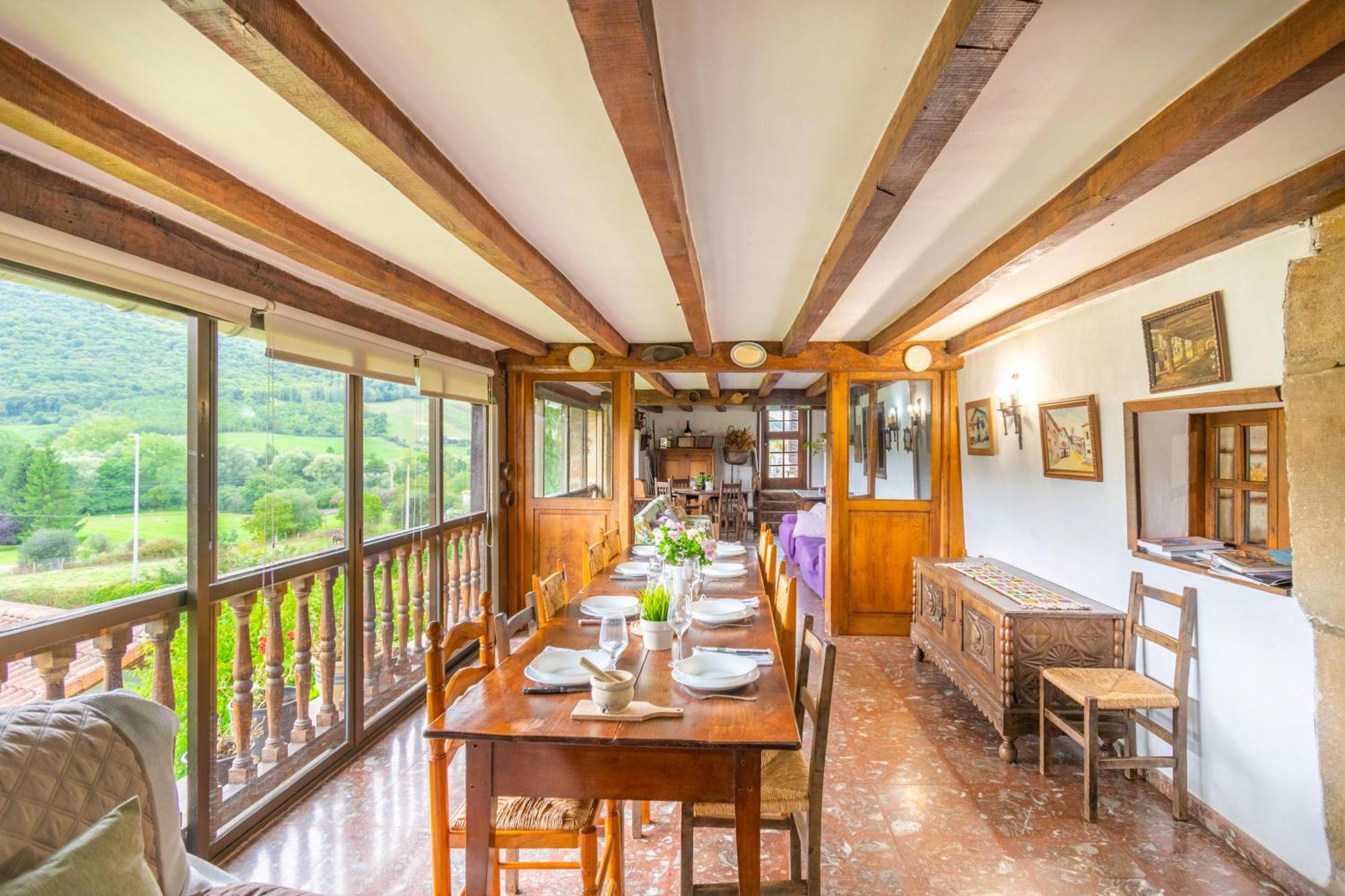 Casa Rural Arotzenia, Hogar Rustico En Pleno Valle De La Ulzama Лисасо Экстерьер фото